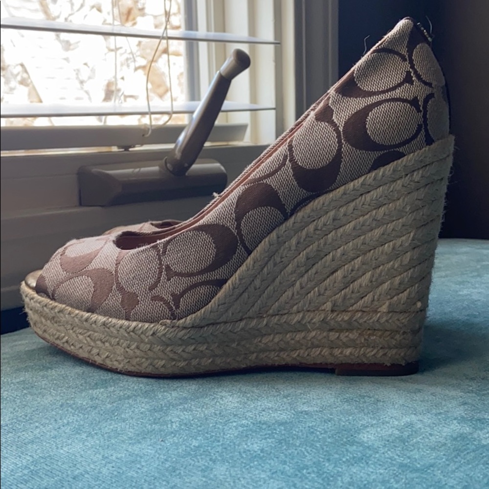 Coach Milan Espadrille Wedges
